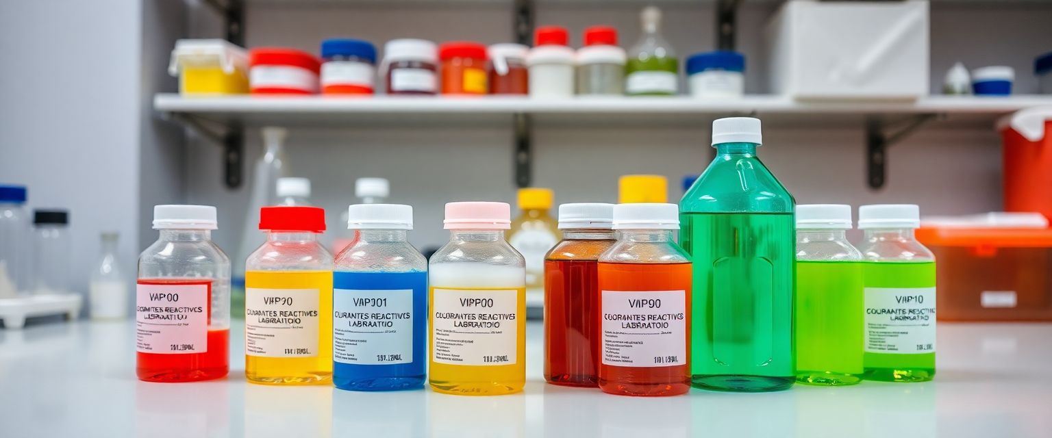 Colorantes Reactivos Laboratorio